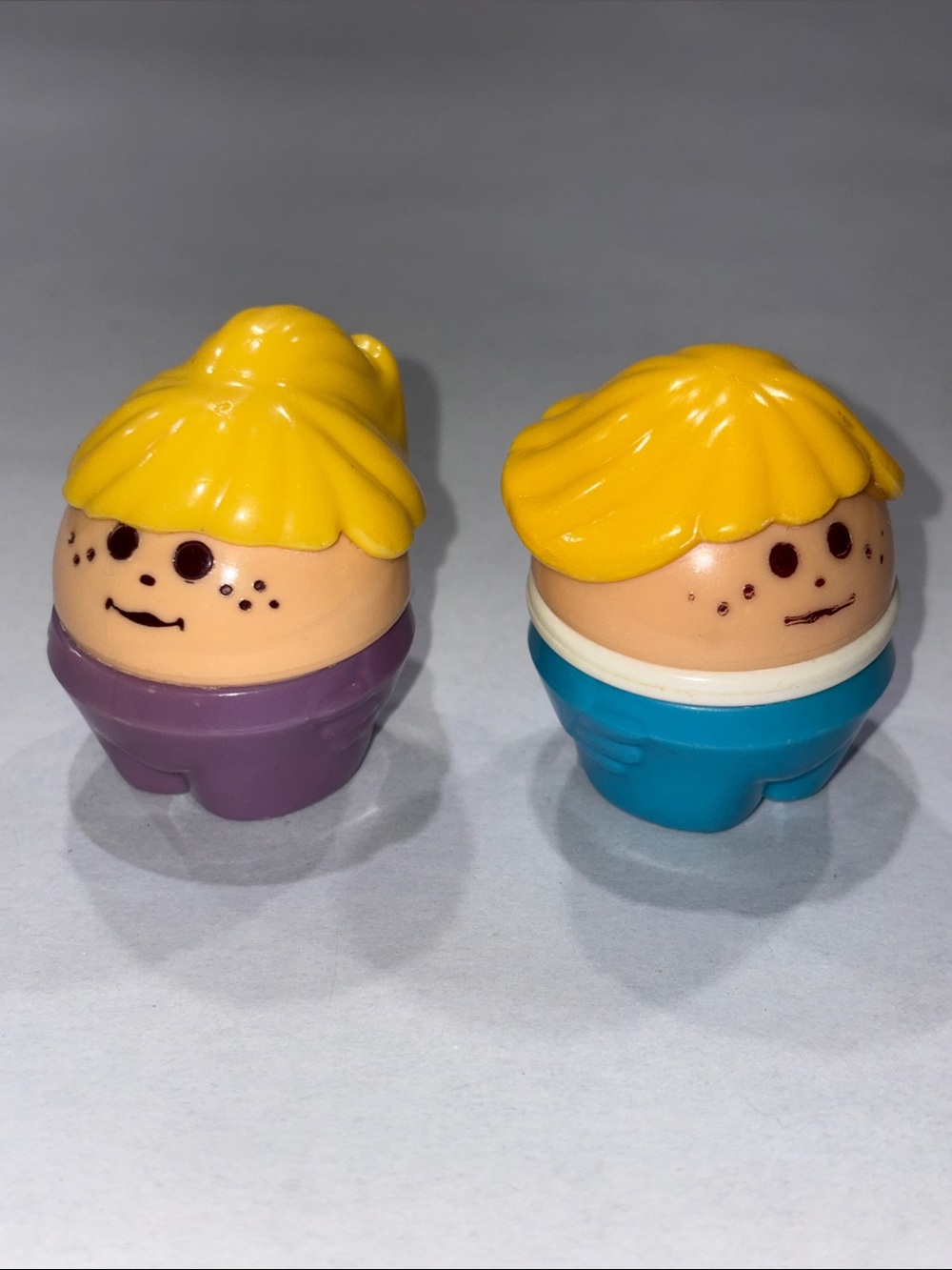 Little Tikes Toddle Tots chunky person blonde-haired child or girl ponytail 90s